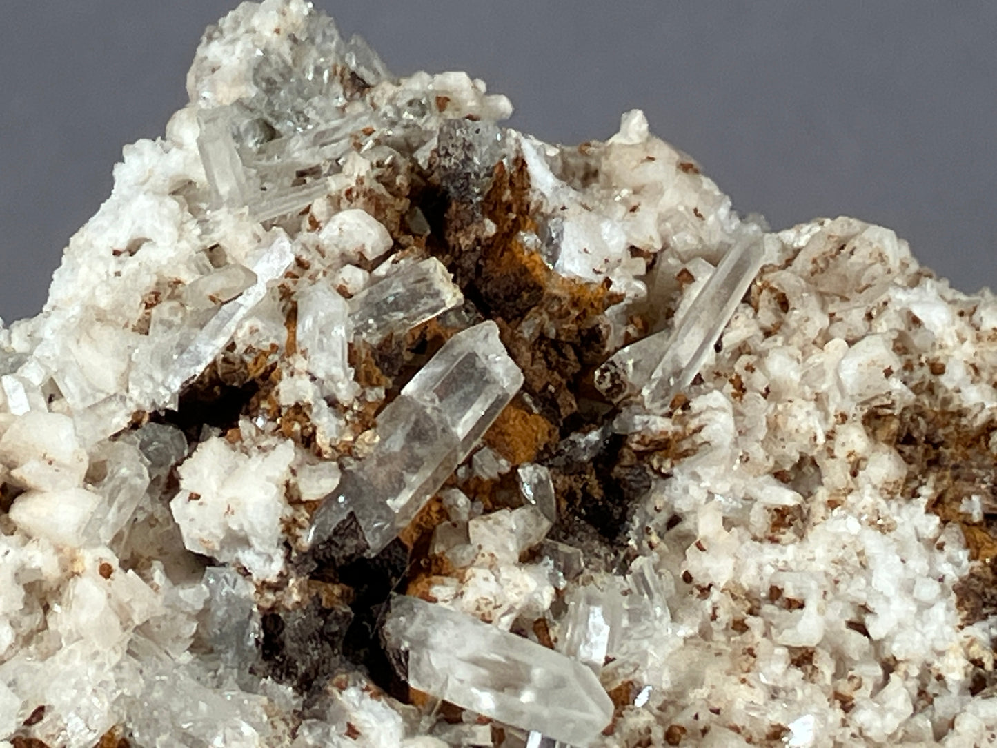 Bergkristall/Periklin - Zemmgrund/Zillertal ca. 8,5x6,5cm