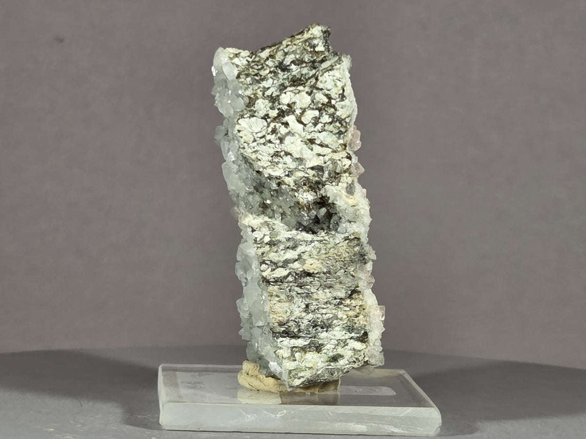 rosa Fluorit/Adular - Göschen/Schweiz ca. 5x5cm
