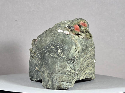 Rhodochrosit/Pyrit - Chihuahua/Mexiko ca. 9x6cm