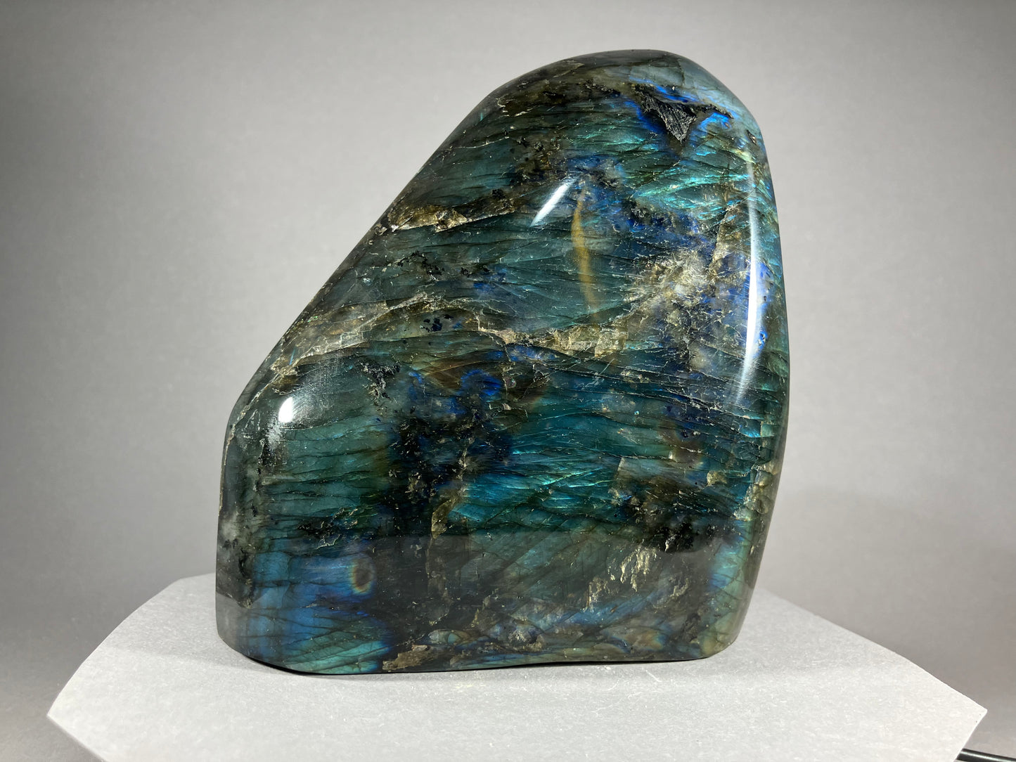 Labradorit - Maniry/Madagaskar ca. 12,5x11cm