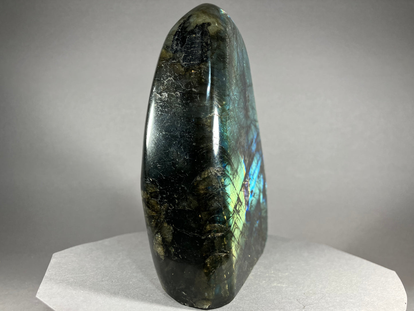 Labradorit - Maniry/Madagaskar ca. 12,5x11cm