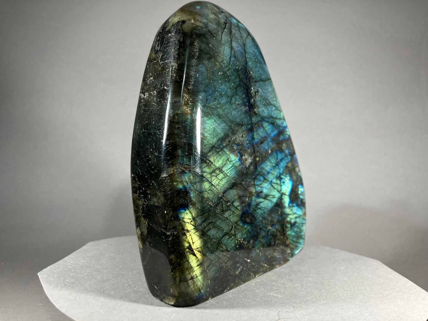 Labradorit - Maniry/Madagaskar ca. 12,5x11cm