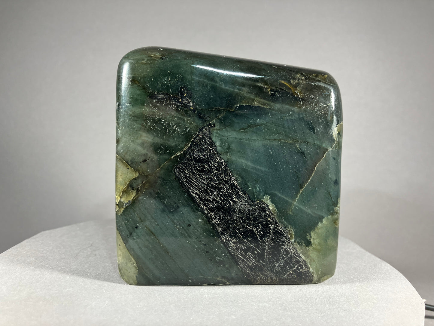 Labradorit - Maniry/Madagaskar ca. 8,5x9cm