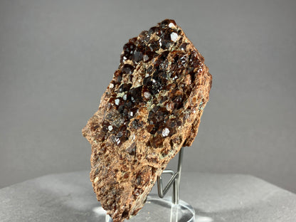 Hessonit - Aostatal/Italien ca. 8x4,5cm