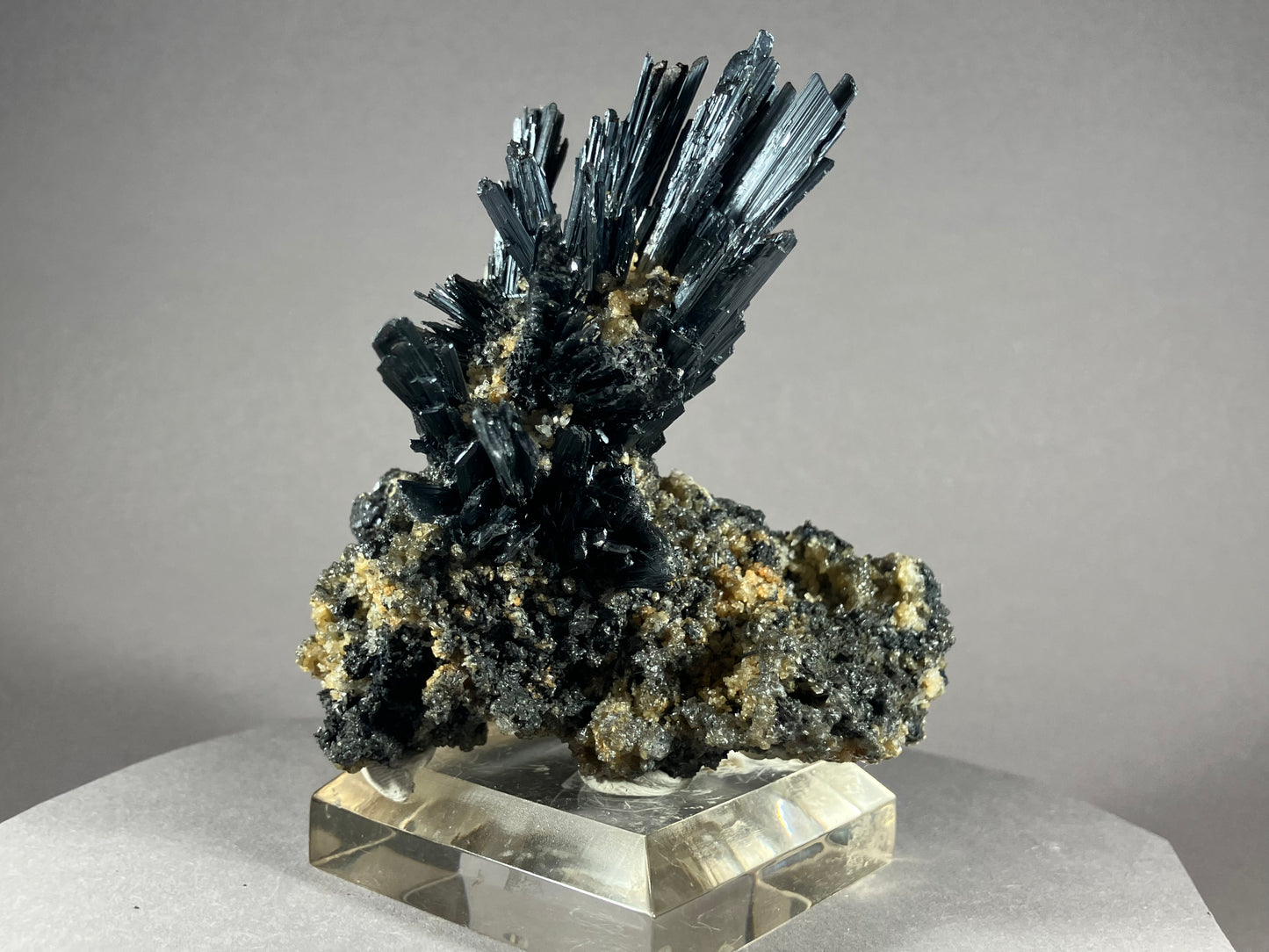 Antimonit - Maramures/Rumänien ca. 9x9cm