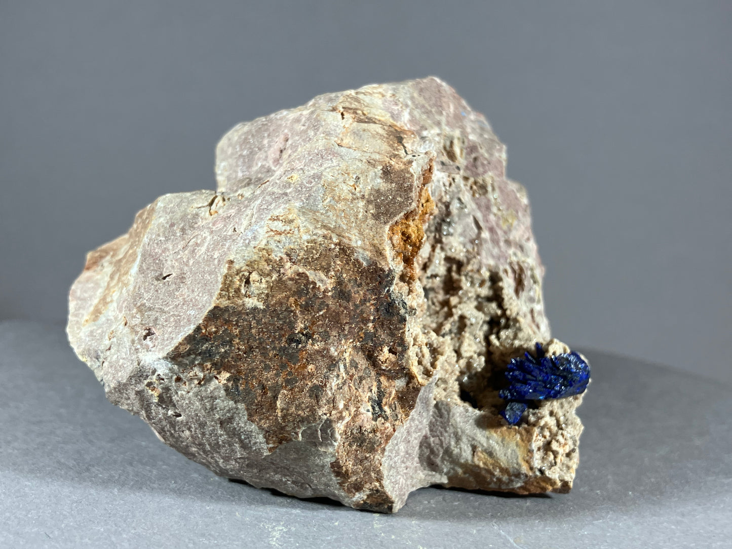 Azurit - Kerrouchen/Marokko ca. 6x7cm