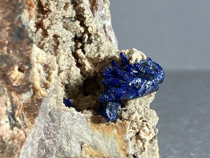 Azurit - Kerrouchen/Marokko ca. 6x7cm