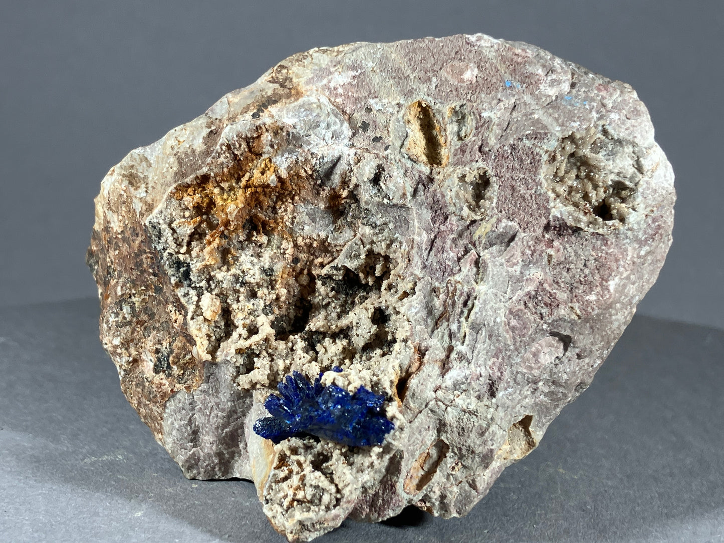 Azurit - Kerrouchen/Marokko ca. 6x7cm