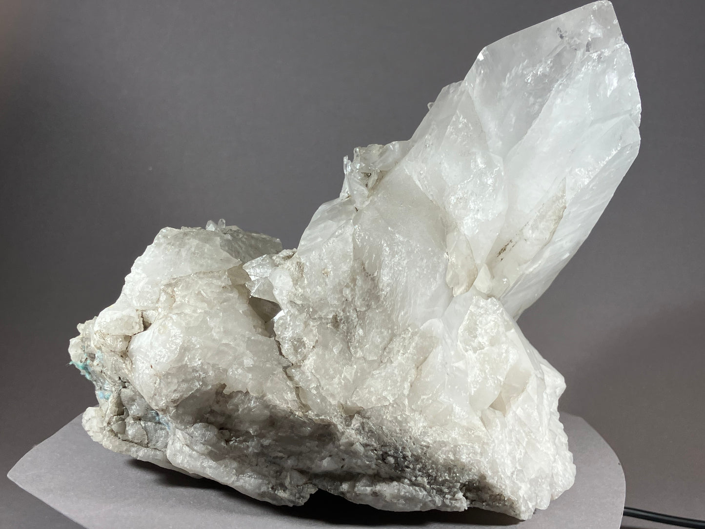 Bergkristall - Alpe Ramosa/Lugnez ca. 14x14cm