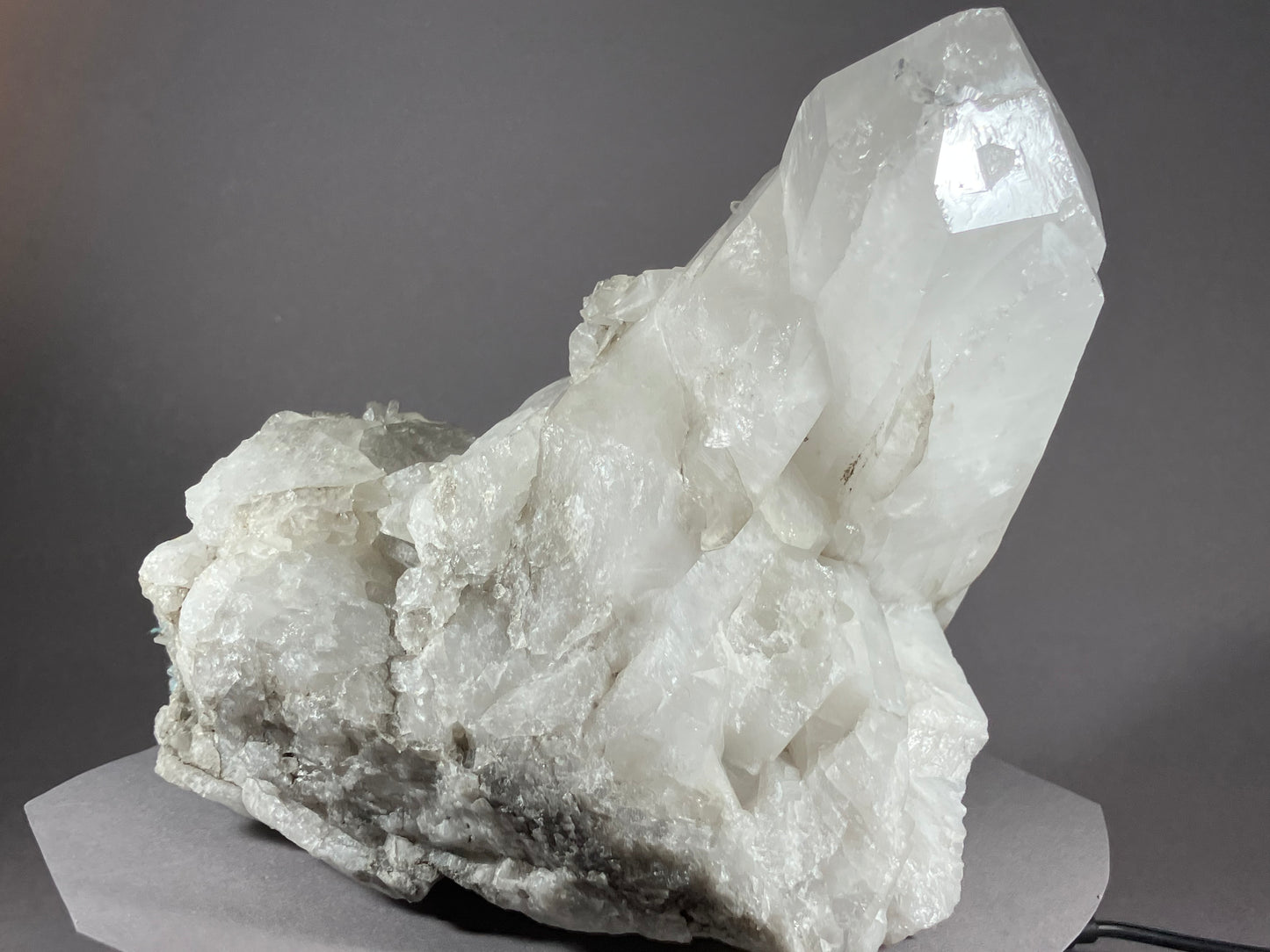 Bergkristall - Alpe Ramosa/Lugnez ca. 14x14cm