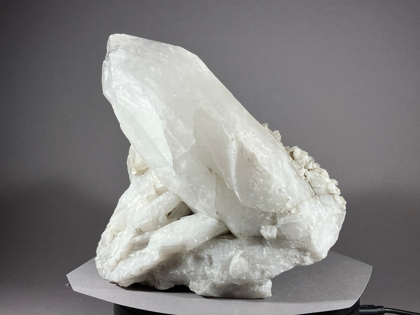 Bergkristall - Alpe Ramosa/Lugnez ca. 14x14cm