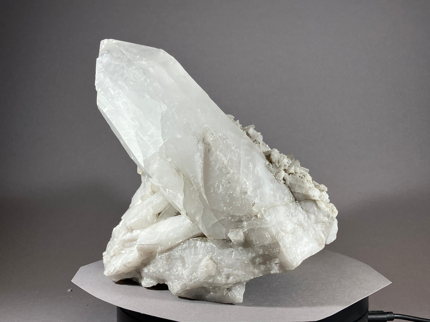 Bergkristall - Alpe Ramosa/Lugnez ca. 14x14cm