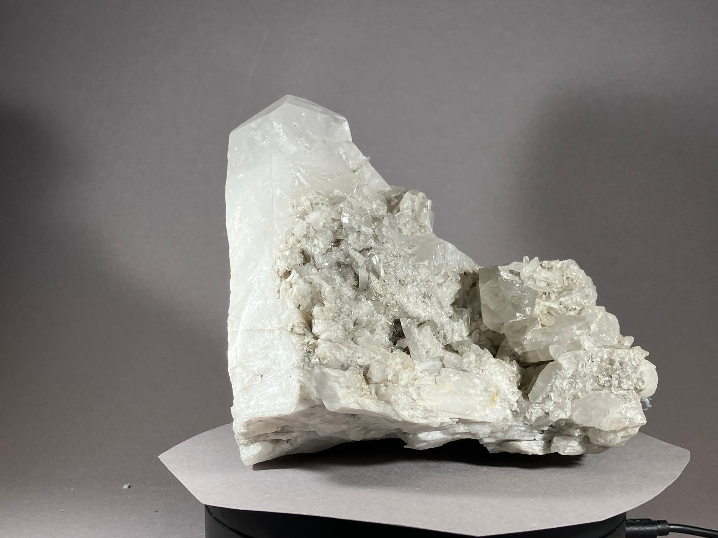 Bergkristall - Alpe Ramosa/Lugnez ca. 14x14cm