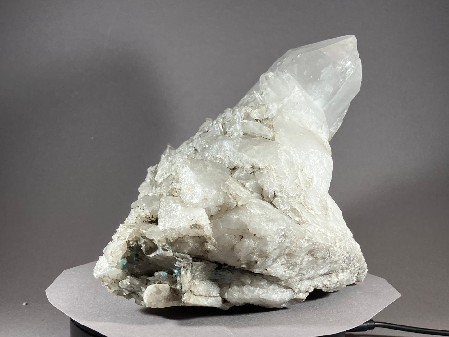 Bergkristall - Alpe Ramosa/Lugnez ca. 14x14cm