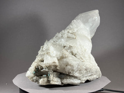 Bergkristall - Alpe Ramosa/Lugnez ca. 14x14cm
