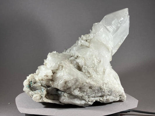 Bergkristall - Alpe Ramosa/Lugnez ca. 14x14cm