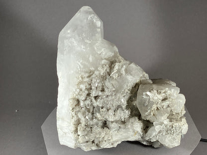 Bergkristall - Alpe Ramosa/Lugnez ca. 14x14cm
