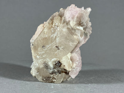Rosenquarz/Rauchquarz - Minas Gerais/Brasilien ca. 7,5x4,5cm