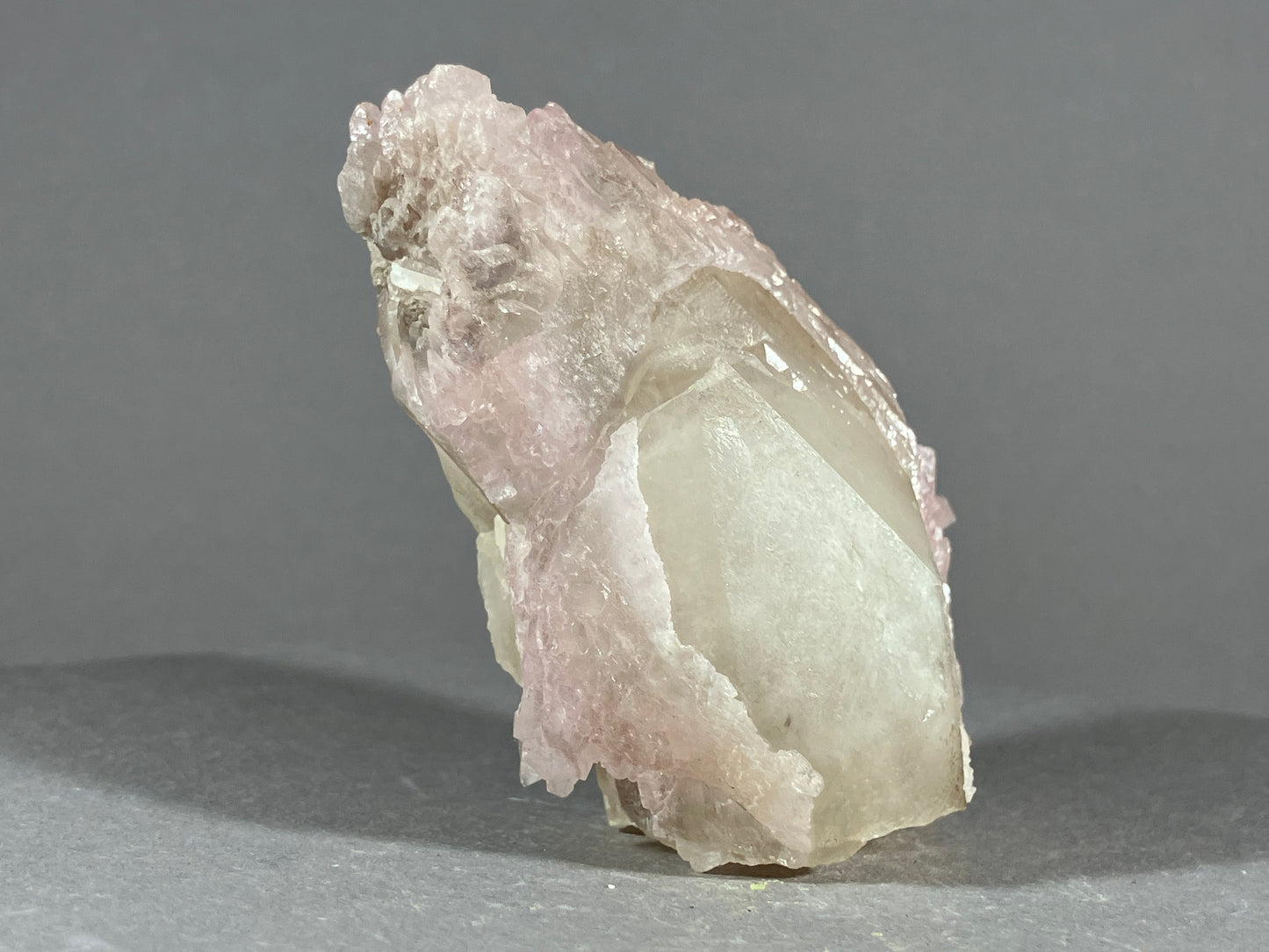 Rosenquarz/Rauchquarz - Minas Gerais/Brasilien ca. 7,5x4,5cm