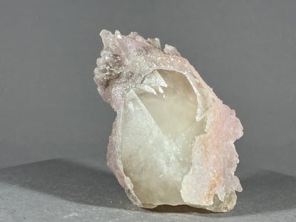 Rosenquarz/Rauchquarz - Minas Gerais/Brasilien ca. 7,5x4,5cm