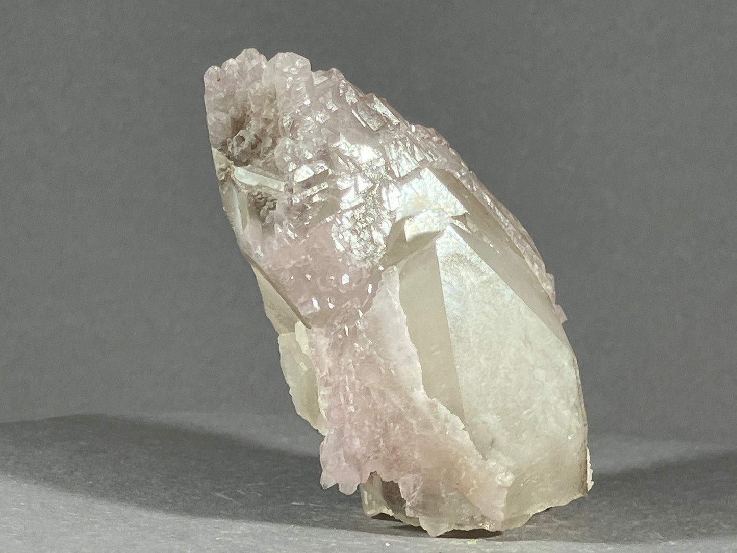 Rosenquarz/Rauchquarz - Minas Gerais/Brasilien ca. 7,5x4,5cm