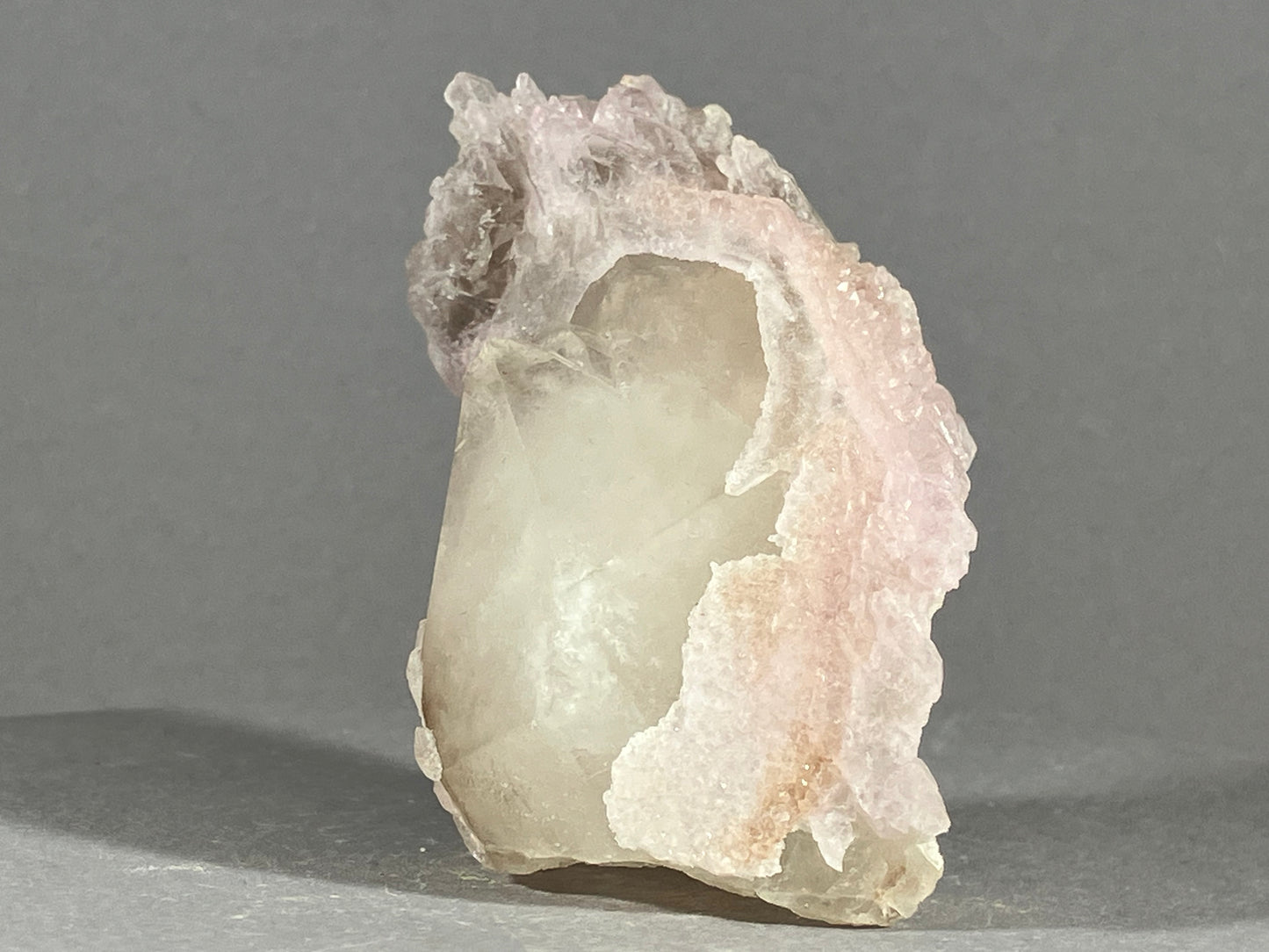Rosenquarz/Rauchquarz - Minas Gerais/Brasilien ca. 7,5x4,5cm