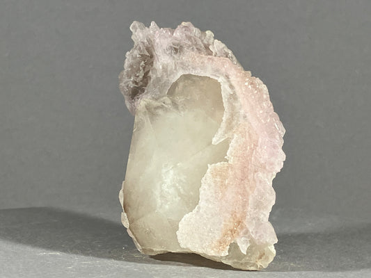 Rosenquarz/Rauchquarz - Minas Gerais/Brasilien ca. 7,5x4,5cm