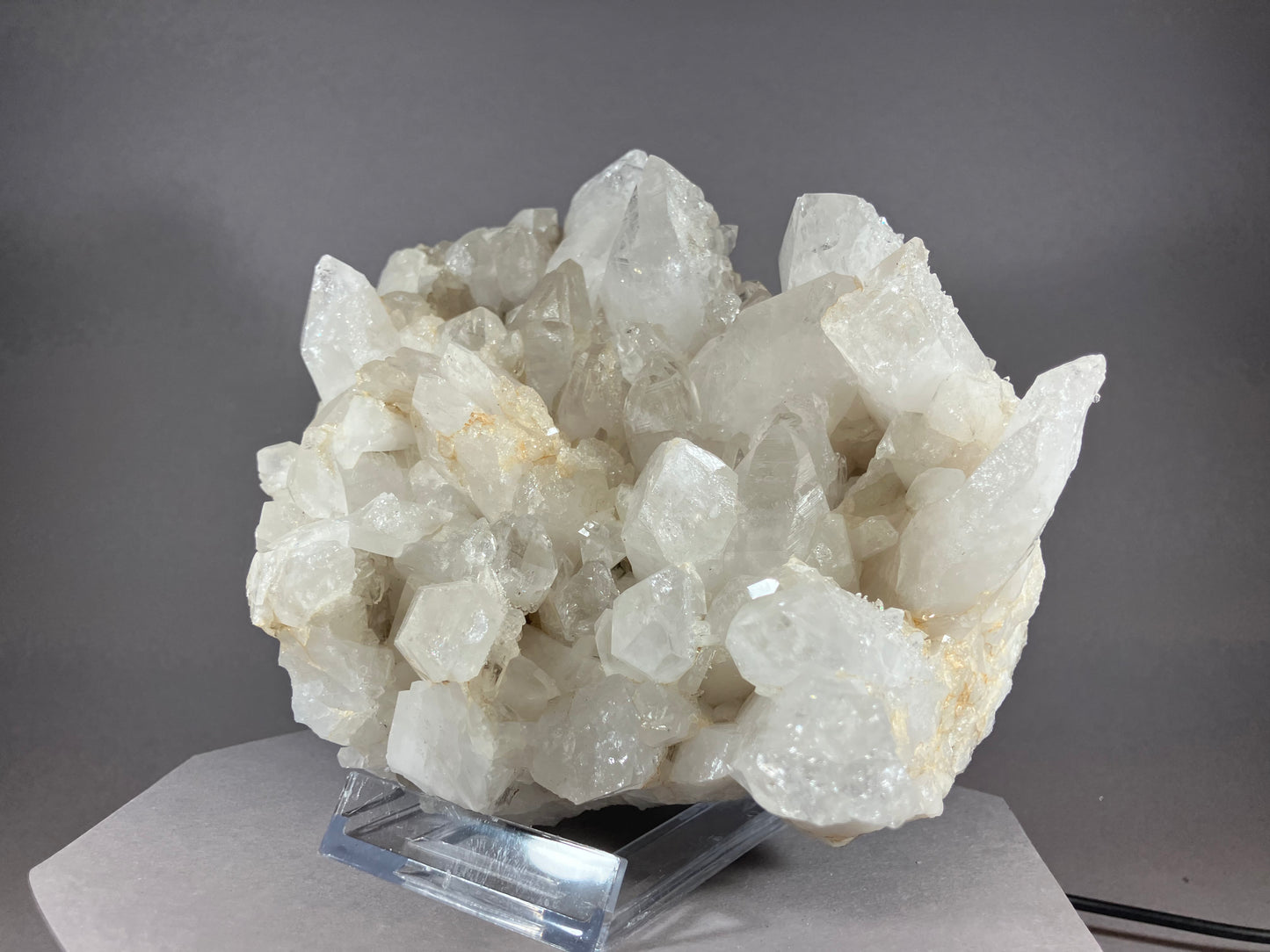 Bergkristall - Alpe Ramosa/Lugnez ca. 16x12cm