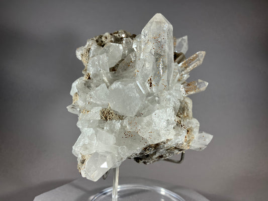 Bergkristall - Alpe Ramosa/Lugnez ca. 12x12cm