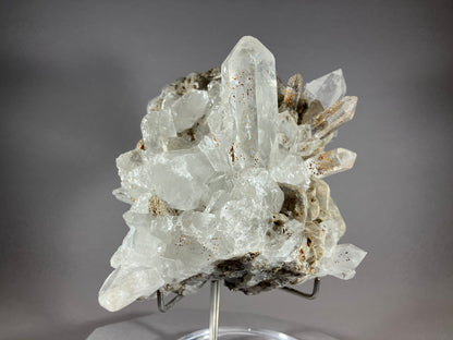 Bergkristall - Alpe Ramosa/Lugnez ca. 12x12cm