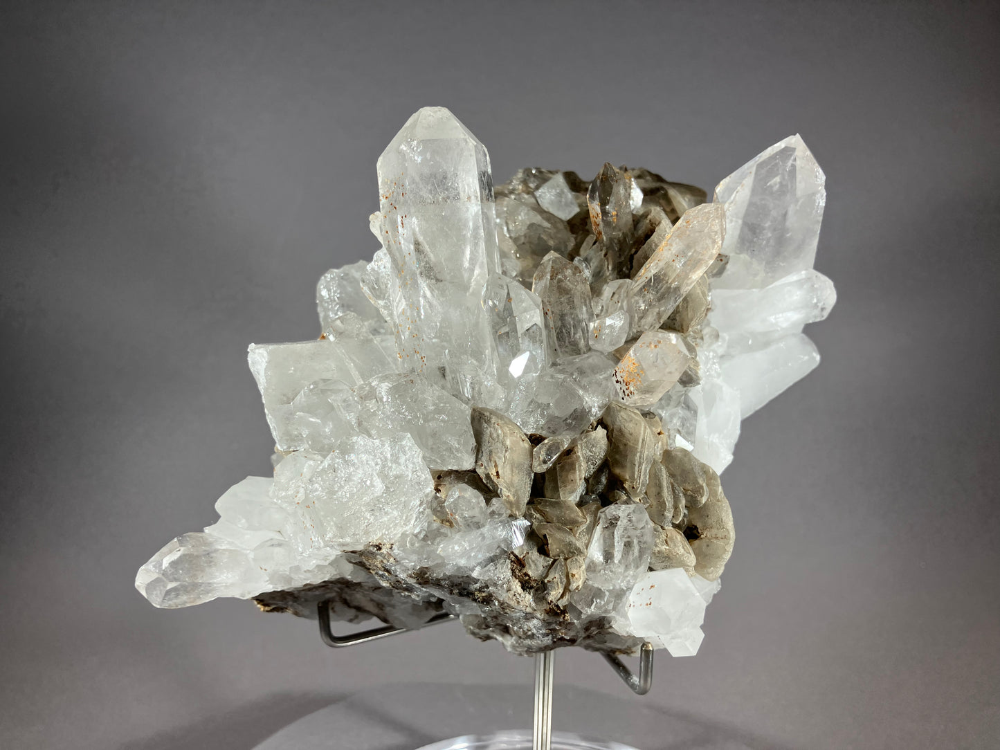 Bergkristall - Alpe Ramosa/Lugnez ca. 12x12cm