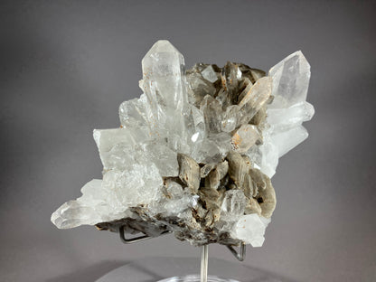 Bergkristall - Alpe Ramosa/Lugnez ca. 12x12cm