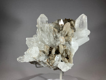 Bergkristall - Alpe Ramosa/Lugnez ca. 12x12cm