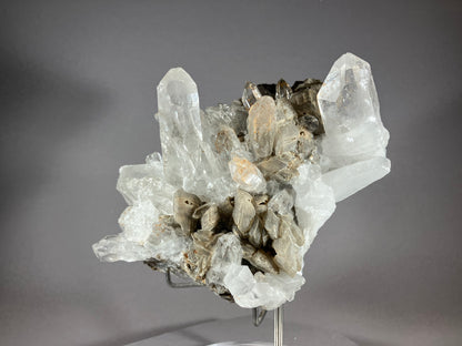 Bergkristall - Alpe Ramosa/Lugnez ca. 12x12cm