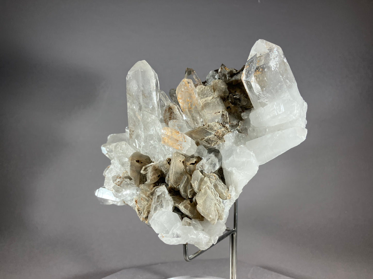 Bergkristall - Alpe Ramosa/Lugnez ca. 12x12cm