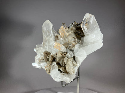 Bergkristall - Alpe Ramosa/Lugnez ca. 12x12cm