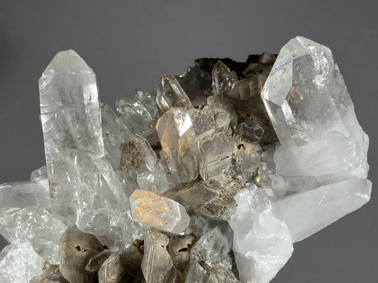 Bergkristall - Alpe Ramosa/Lugnez ca. 12x12cm