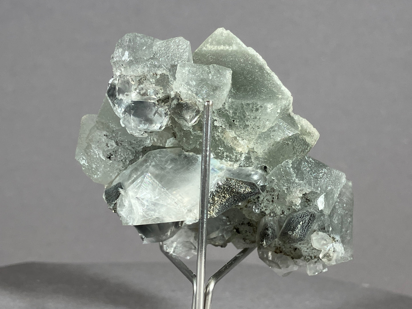 Fluorit/Calcit - Hunan/China ca. 6x4cm