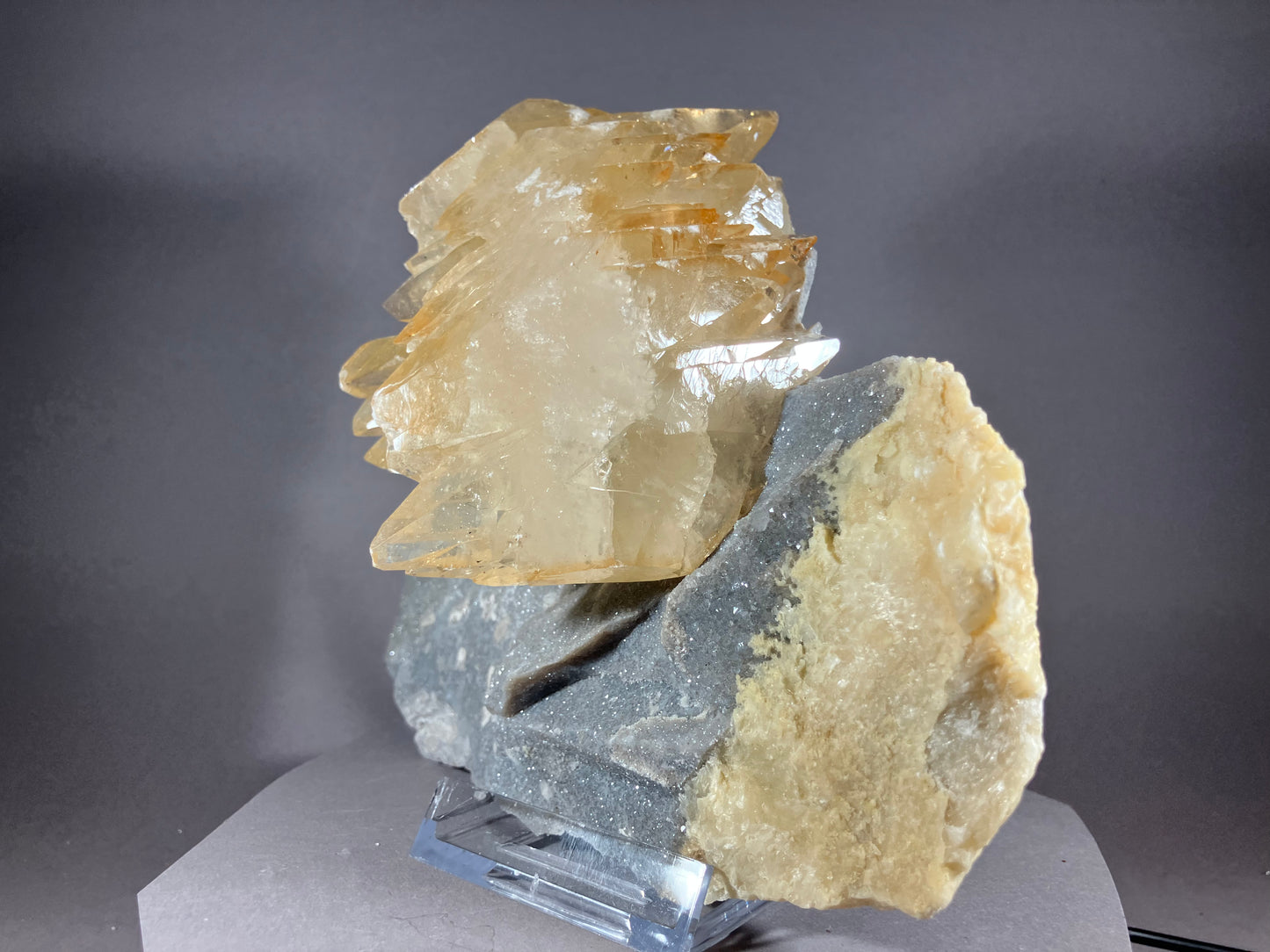 Calcit - Elmwood Mine ca. 18,5x15cm
