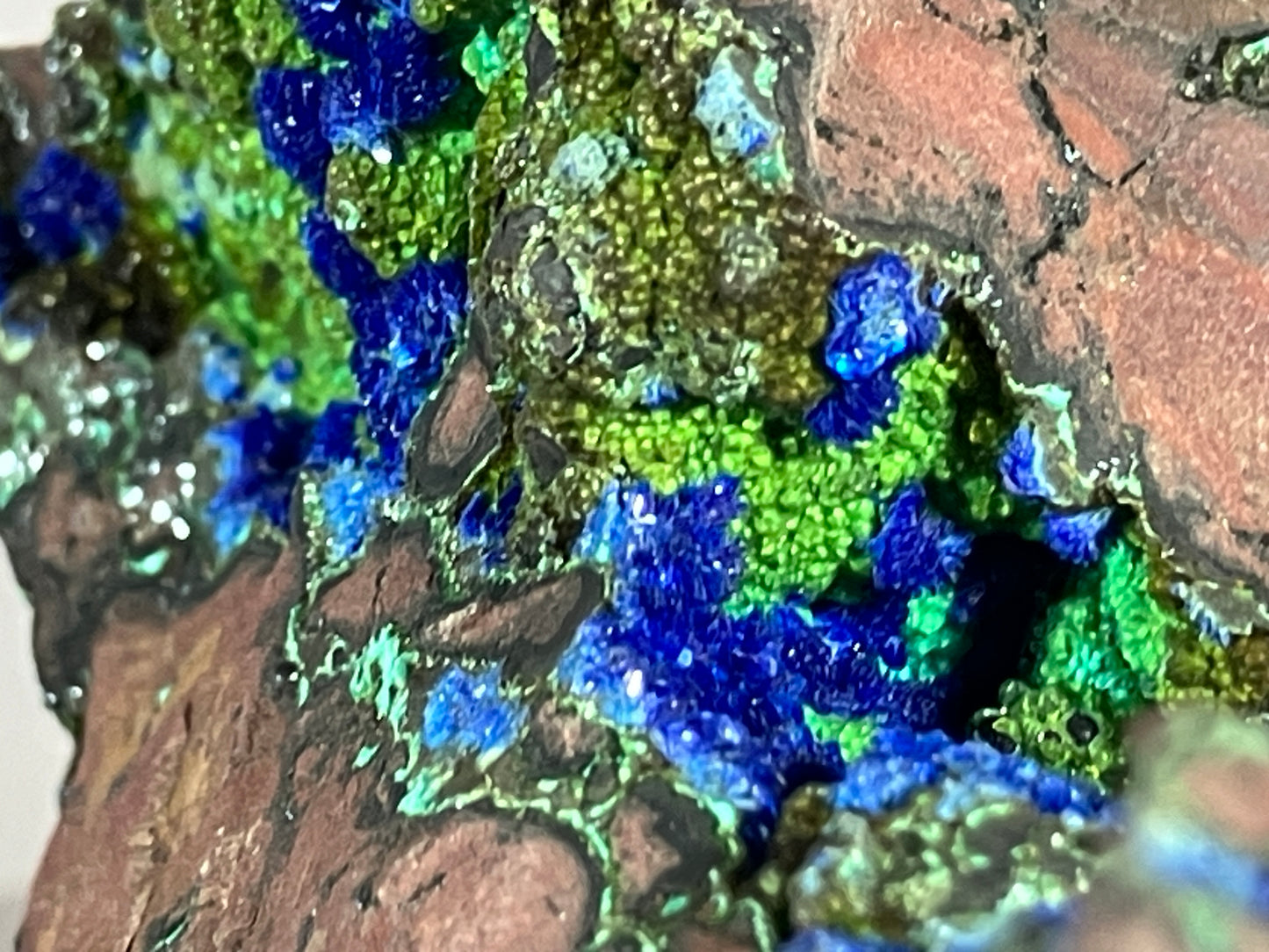 Azurit/Malachit - Tsumeb/Namibia ca. 9,5x6cm
