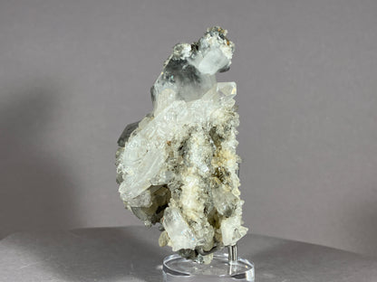 Bergkristall/Calcit - Pfunds/Tirol a. 8x5cm