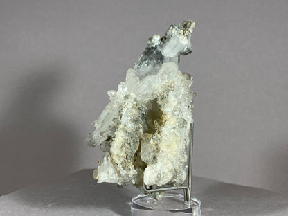 Bergkristall/Calcit - Pfunds/Tirol a. 8x5cm