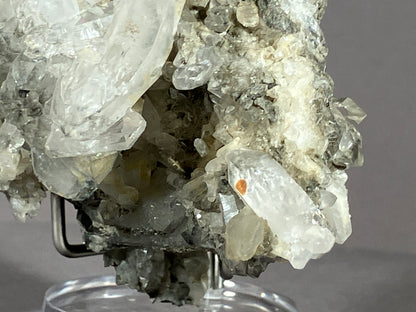 Bergkristall/Calcit - Pfunds/Tirol a. 8x5cm
