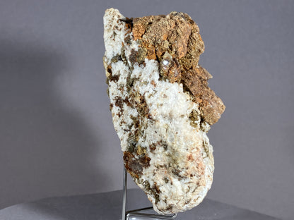 Siderit/Bergkristall - Zemmgrund/Zillertal ca. 10x9cm