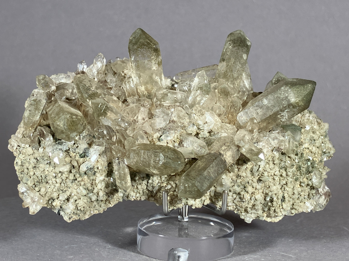 Bergkristall/Rauchquarz - Val Giuv/Schweiz ca. 10x6,5cm