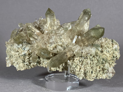 Bergkristall/Rauchquarz - Val Giuv/Schweiz ca. 10x6,5cm
