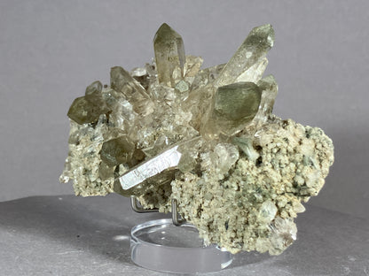 Bergkristall/Rauchquarz - Val Giuv/Schweiz ca. 10x6,5cm
