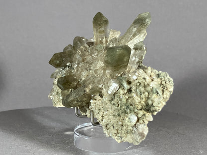 Bergkristall/Rauchquarz - Val Giuv/Schweiz ca. 10x6,5cm
