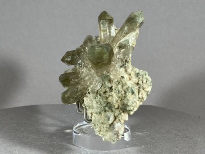 Bergkristall/Rauchquarz - Val Giuv/Schweiz ca. 10x6,5cm