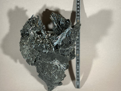 Antimonit/Stibnit - Hunan/China ca. 25x20cm